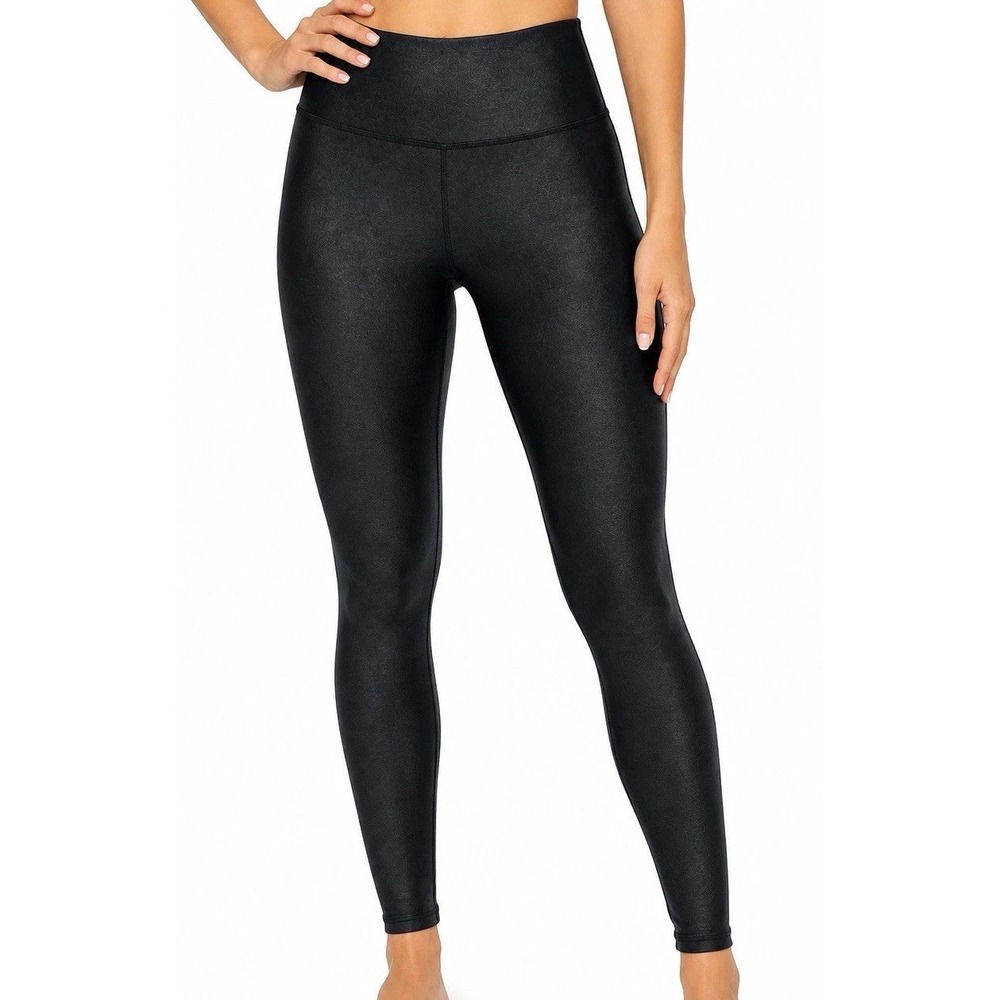SPANX Faux Leather Like Ankle Skinny Jeans Black XL NWT Petite